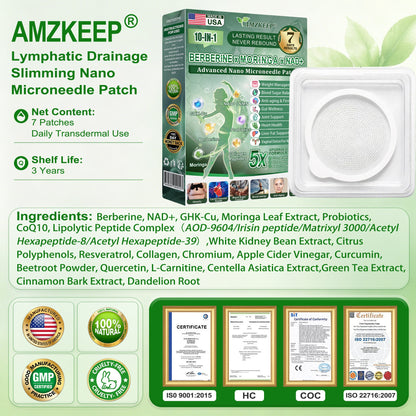 🇺🇸𝑶𝒇𝒇𝒊𝒄𝒊𝒂𝒍 𝑺𝒕𝒐𝒓𝒆 |🍀𝐀𝐌𝐙𝐊𝐄𝐄𝐏® 𝑴𝒆𝒕𝒂𝒃𝒐𝒍𝒊𝒄 𝑵𝒂𝒏𝒐 𝑴𝒊𝒄𝒓𝒐𝒏𝒆𝒆𝒅𝒍𝒆 𝑷𝒂𝒕𝒄𝒉 (𝐉𝐮𝐬𝐭 𝐨𝐧𝐜𝐞 𝐚 𝐝𝐚𝐲, 𝐯𝐢𝐬𝐢𝐛𝐥𝐞 𝐜𝐡𝐚𝐧𝐠𝐞𝐬 𝐢𝐧 𝟕 𝐝𝐚𝐲𝐬）𝘽𝙚𝙧𝙗𝙚𝙧𝙞𝙣𝙚 + 𝙈𝙤𝙧𝙞𝙣𝙜𝙖 𝙁𝙤𝙧𝙢𝙪𝙡𝙖 ✅ 𝐅𝐨𝐫 𝐨𝐛𝐞𝐬𝐢𝐭𝐲, 𝗟𝗼𝗼𝘀𝗲 𝘀𝗸𝗶𝗻,𝐝𝐢𝐚𝐛𝐞𝐭𝐞𝐬, 𝐬𝐥𝐞𝐞𝐩 𝐚𝐩𝐧𝐞𝐚, 𝐣𝐨𝐢𝐧𝐭 𝐢𝐬𝐬𝐮𝐞𝐬, 𝐚𝐧𝐝 𝐦𝐨𝐫𝐞💯💯