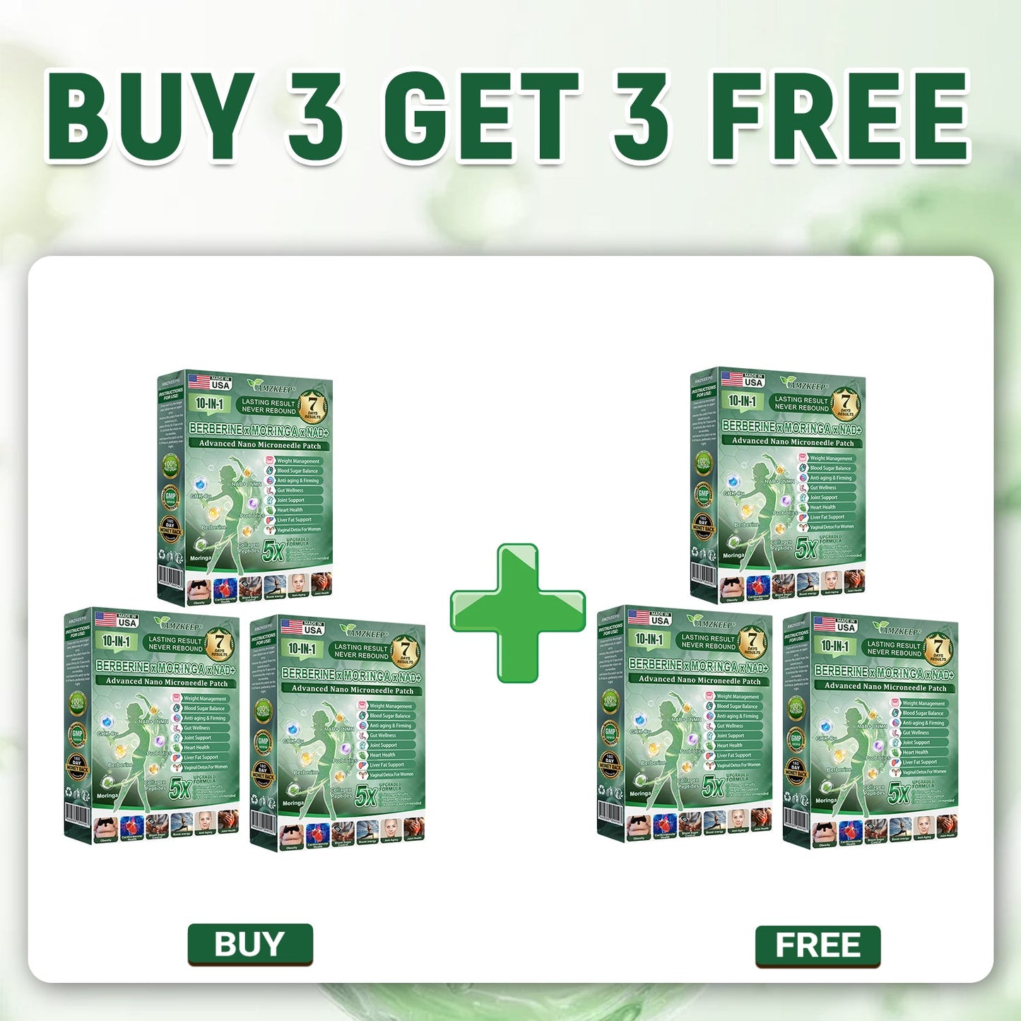 🇺🇸𝑶𝒇𝒇𝒊𝒄𝒊𝒂𝒍 𝑺𝒕𝒐𝒓𝒆 |🍀𝐀𝐌𝐙𝐊𝐄𝐄𝐏® 𝑴𝒆𝒕𝒂𝒃𝒐𝒍𝒊𝒄 𝑵𝒂𝒏𝒐 𝑴𝒊𝒄𝒓𝒐𝒏𝒆𝒆𝒅𝒍𝒆 𝑷𝒂𝒕𝒄𝒉 (𝐉𝐮𝐬𝐭 𝐨𝐧𝐜𝐞 𝐚 𝐝𝐚𝐲, 𝐯𝐢𝐬𝐢𝐛𝐥𝐞 𝐜𝐡𝐚𝐧𝐠𝐞𝐬 𝐢𝐧 𝟕 𝐝𝐚𝐲𝐬）𝘽𝙚𝙧𝙗𝙚𝙧𝙞𝙣𝙚 + 𝙈𝙤𝙧𝙞𝙣𝙜𝙖 𝙁𝙤𝙧𝙢𝙪𝙡𝙖 ✅ 𝐅𝐨𝐫 𝐨𝐛𝐞𝐬𝐢𝐭𝐲, 𝗟𝗼𝗼𝘀𝗲 𝘀𝗸𝗶𝗻,𝐝𝐢𝐚𝐛𝐞𝐭𝐞𝐬, 𝐬𝐥𝐞𝐞𝐩 𝐚𝐩𝐧𝐞𝐚, 𝐣𝐨𝐢𝐧𝐭 𝐢𝐬𝐬𝐮𝐞𝐬, 𝐚𝐧𝐝 𝐦𝐨𝐫𝐞💯💯