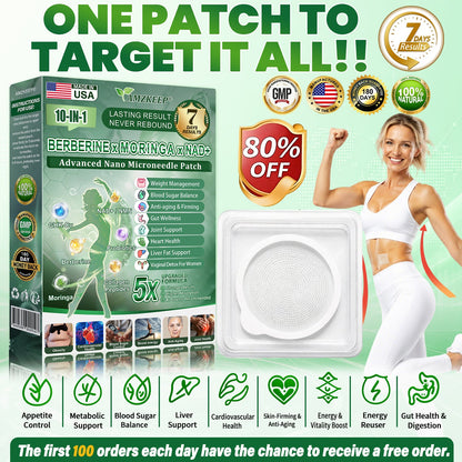 🇺🇸𝑶𝒇𝒇𝒊𝒄𝒊𝒂𝒍 𝑺𝒕𝒐𝒓𝒆 |🍀𝐀𝐌𝐙𝐊𝐄𝐄𝐏® 𝑴𝒆𝒕𝒂𝒃𝒐𝒍𝒊𝒄 𝑵𝒂𝒏𝒐 𝑴𝒊𝒄𝒓𝒐𝒏𝒆𝒆𝒅𝒍𝒆 𝑷𝒂𝒕𝒄𝒉 (𝐉𝐮𝐬𝐭 𝐨𝐧𝐜𝐞 𝐚 𝐝𝐚𝐲, 𝐯𝐢𝐬𝐢𝐛𝐥𝐞 𝐜𝐡𝐚𝐧𝐠𝐞𝐬 𝐢𝐧 𝟕 𝐝𝐚𝐲𝐬）𝘽𝙚𝙧𝙗𝙚𝙧𝙞𝙣𝙚 + 𝙈𝙤𝙧𝙞𝙣𝙜𝙖 𝙁𝙤𝙧𝙢𝙪𝙡𝙖 ✅ 𝐅𝐨𝐫 𝐨𝐛𝐞𝐬𝐢𝐭𝐲, 𝗟𝗼𝗼𝘀𝗲 𝘀𝗸𝗶𝗻,𝐝𝐢𝐚𝐛𝐞𝐭𝐞𝐬, 𝐬𝐥𝐞𝐞𝐩 𝐚𝐩𝐧𝐞𝐚, 𝐣𝐨𝐢𝐧𝐭 𝐢𝐬𝐬𝐮𝐞𝐬, 𝐚𝐧𝐝 𝐦𝐨𝐫𝐞💯💯